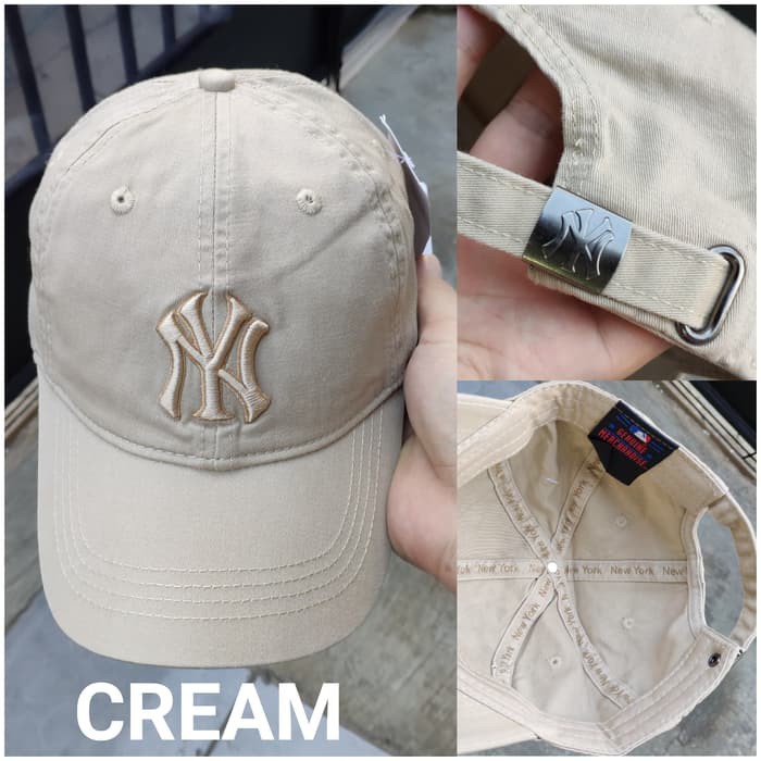PRODUK BARU  TOPI NY GOLF BASEBALL SNAPBACK IMPORT CEWEK COWOK - PUTIH SD373