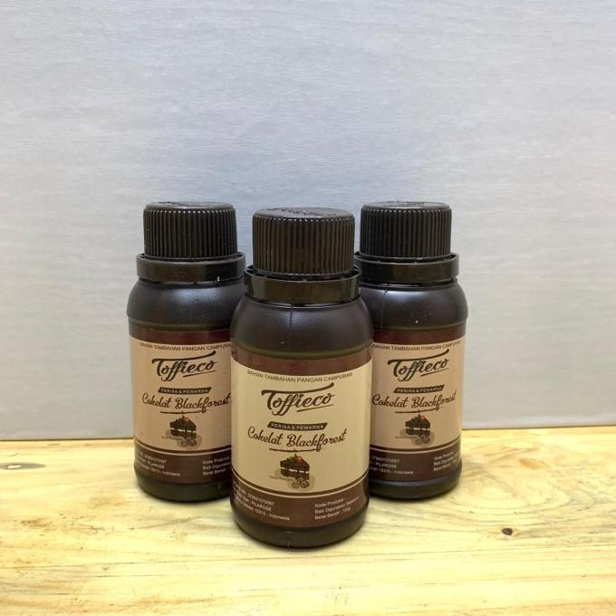 

TOFFIECO PERISA & PEWARNA COKELAT BLACKFOREST 100 GR COKLAT TERLARIS TERPERCAYA ORIGINAL