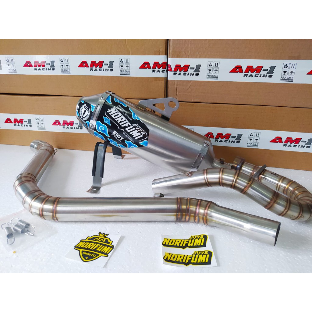 Knalpot Racing Norifumi EIGHT Crf 250 Rally Klx 250 230
