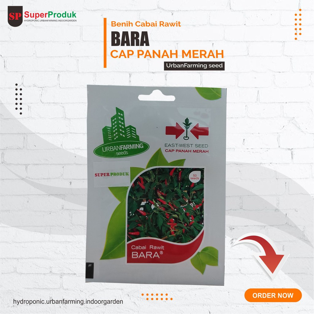 Benih Cabai Rawit Bara Cap Panah Merah