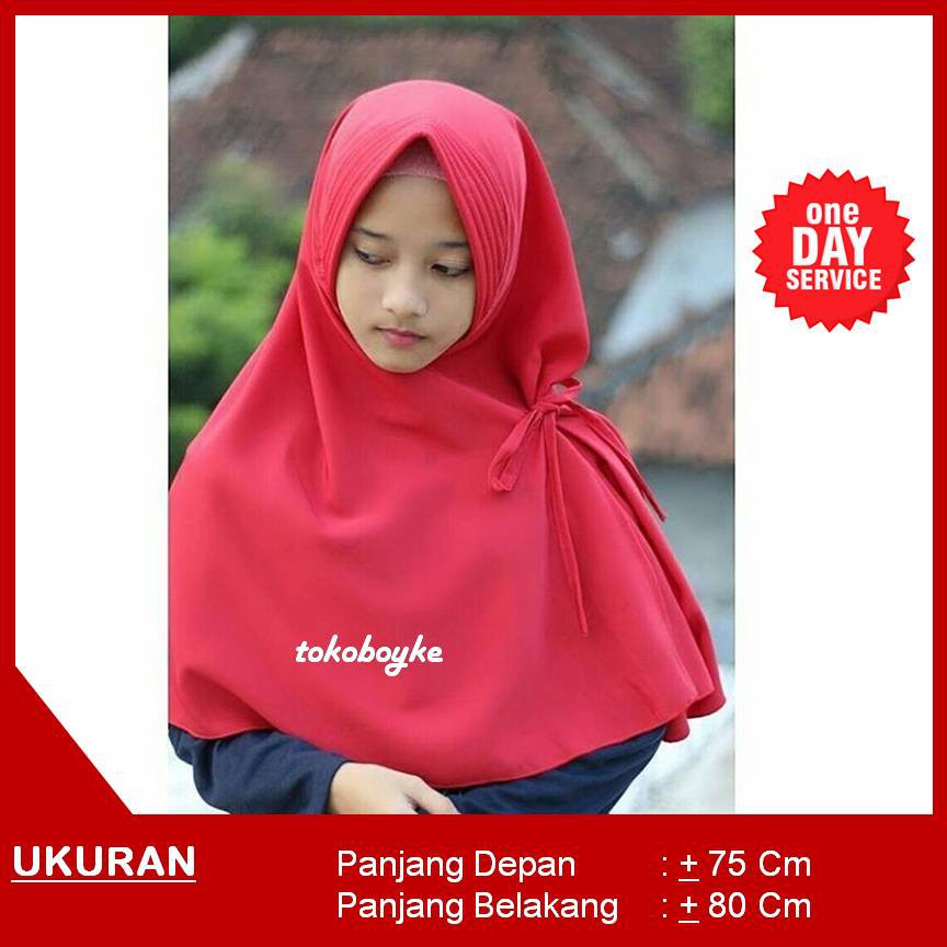 PROMO!!! Jilbab Instan Siria Series 1Slup Crepe High Quality Antem Tammia Rempel Depan Praktis Kerja