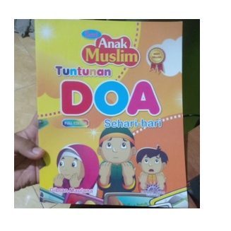 BUKU SERI ANAK MUSLIM TUNTUNAN DOA SEHARI-HARI BEST SELLER FULL COLOUR