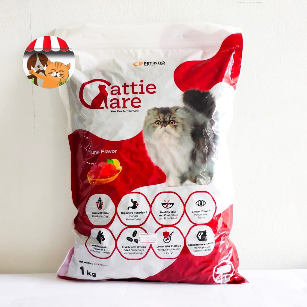 CATTIE CARE Tuna Repack 800gr &amp; 1kg - Makanan Kucing Cattie Care