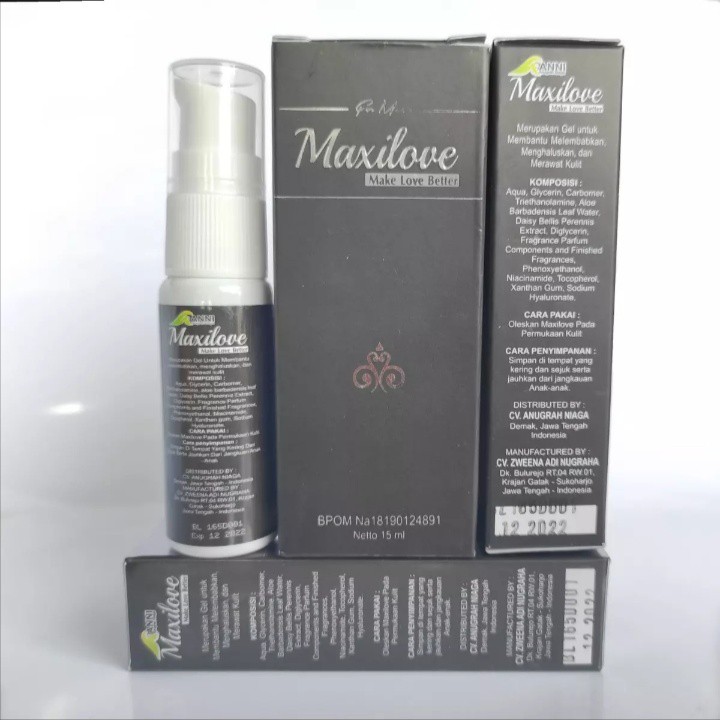 MAXILOVE OBAT KUAT PRIA TAHAN LAMA  HINGGA 3 JAM ASLI BPOM ORI OBAT SEKS