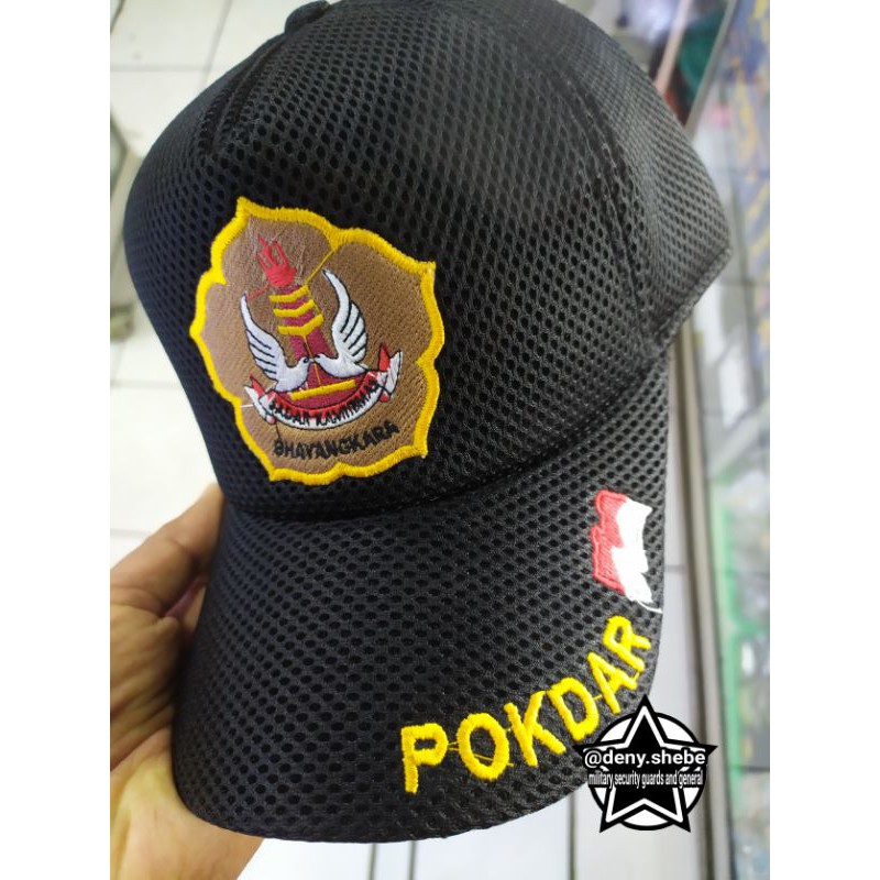 Topi pokdar atau citrabhayangkara