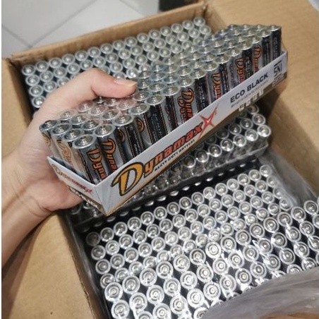 coly: BATERAI AA A2 DYNAMAX battery ECO Black 1dus karton isi 1200pcs