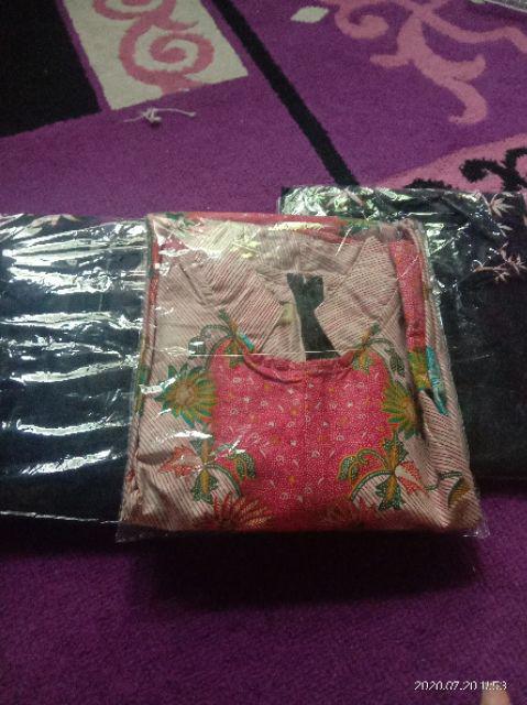 Terlaris Serut Genes Jelita Tunic Navbor Yelbor Whitbor Creambor Tunik Batik Modern Hrb030 Dolbi Dob