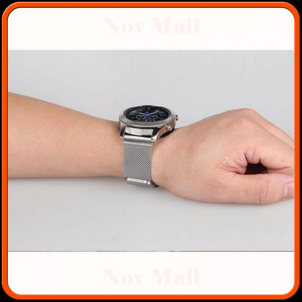 Strap Watchband Stainless Steel 22mm Samsung Gear S3 - WS0030