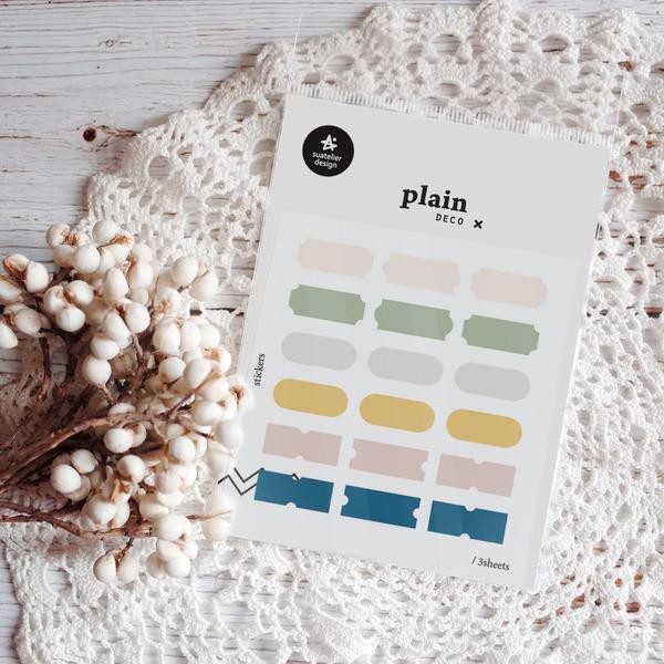 

Suatelier Sticker - Plain 58