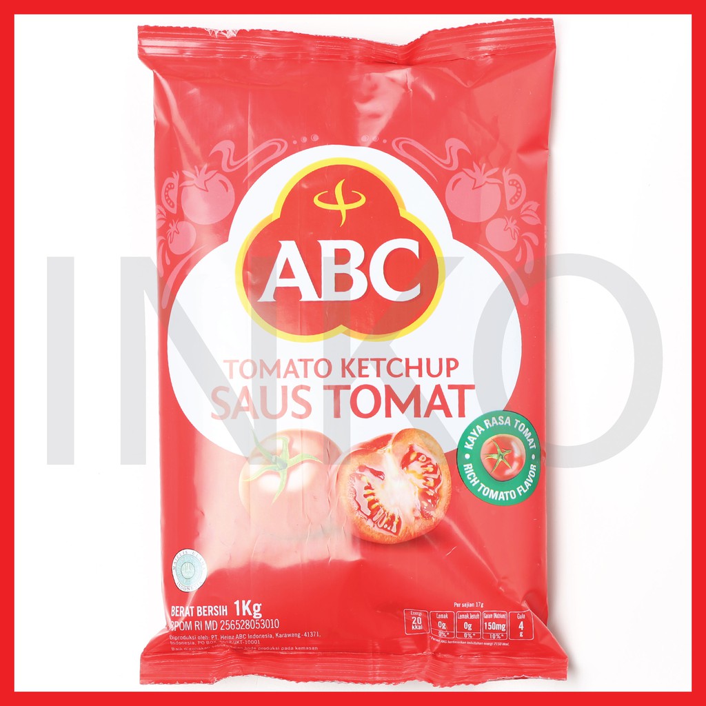 

ABC SAUS TOMAT TOMATO KETCHUP BANTAL 1KG