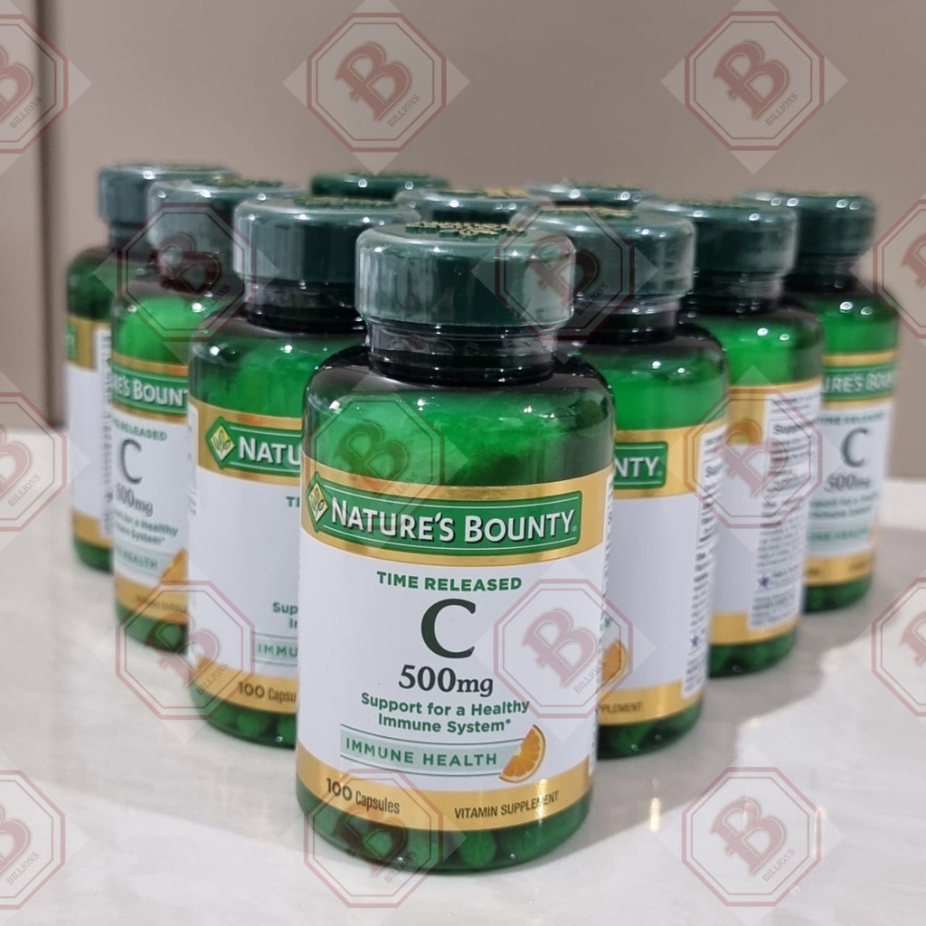 Vitamin C - 500 mg Nature's Bounty Ready Stock