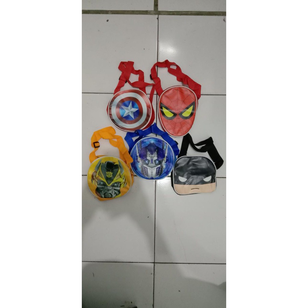 Tas Selempang Anak Aneka Motif Kecil