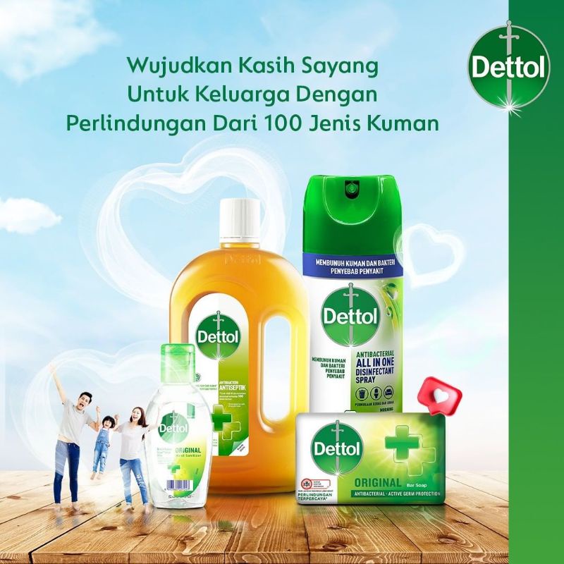 DETTOL ANTISEPTIK CAIR 495 ML - ANTI BAKTERI DETOL