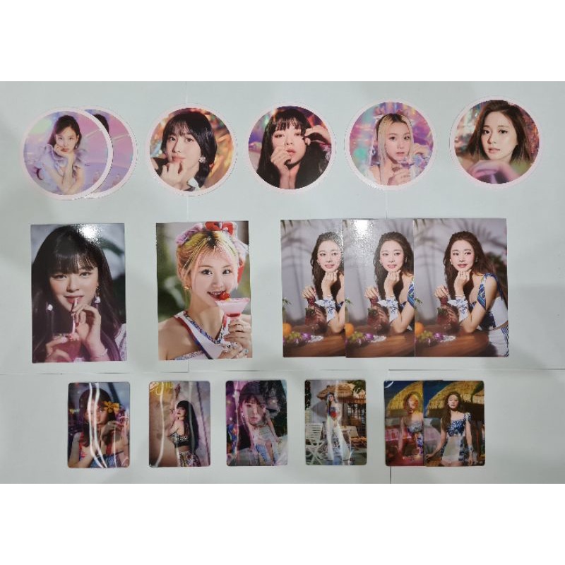 TWICE Taste of Love Lenticular, Coaster, & Taste Card