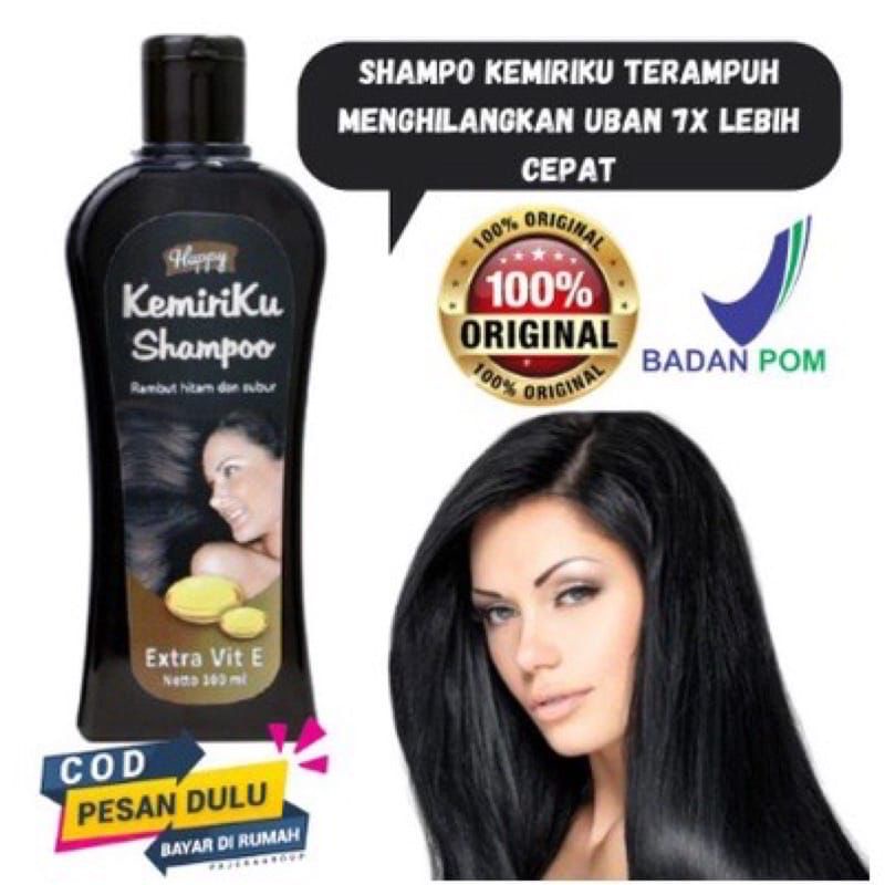 shampo kemiruku / shampo happy / shampo penghilang uban 100ml