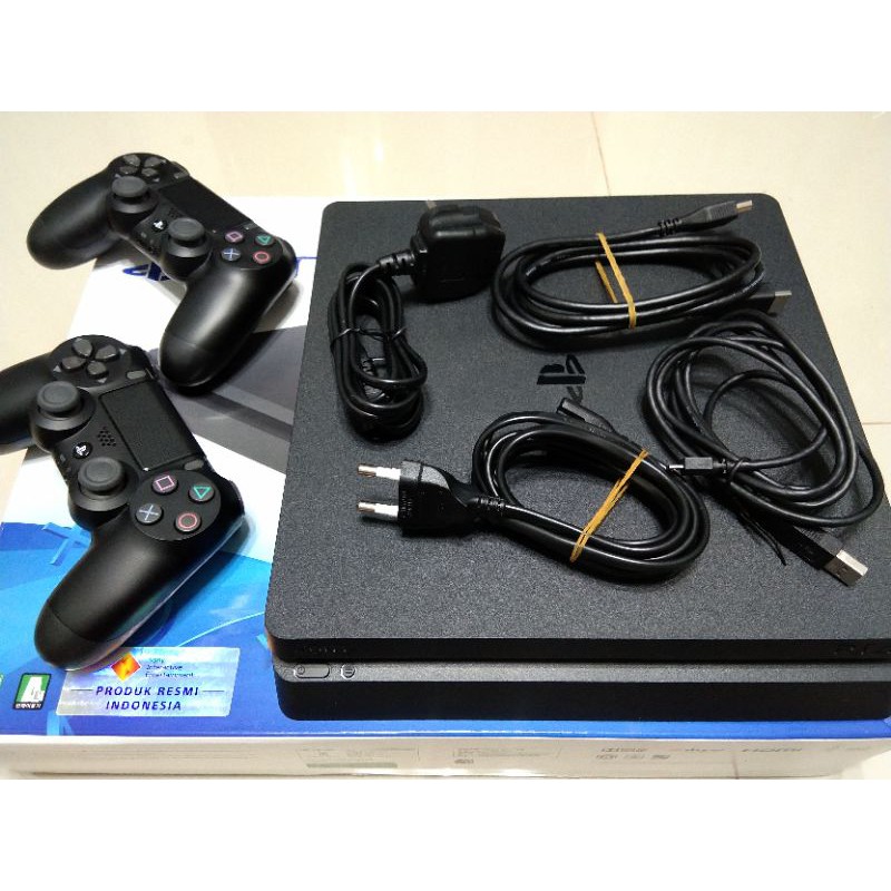 Ps4 Slim 1Tb Second Bekas 2 Stick