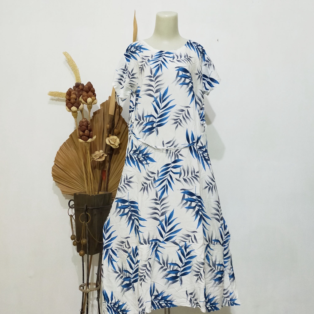 DRES ASKA REMPEL PANJANG BALI (pilih motif)