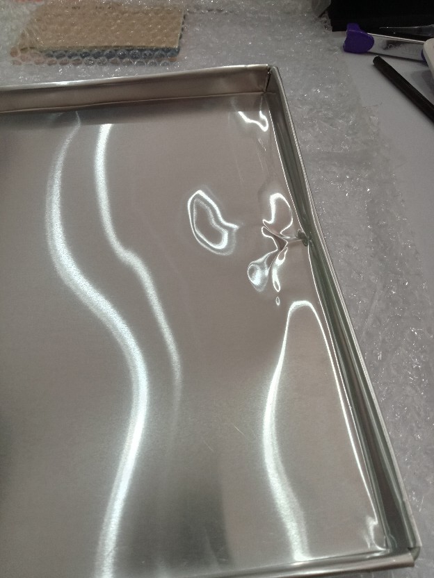 Loyang Alumunium Kotak 28x28x2 Tebal 04