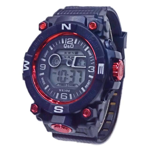 (Cod√)Jam Tangan Pria K-Sporty/Q&amp;Q Strap Rubber(Dikirim Dari Jakarta Pusat) ko