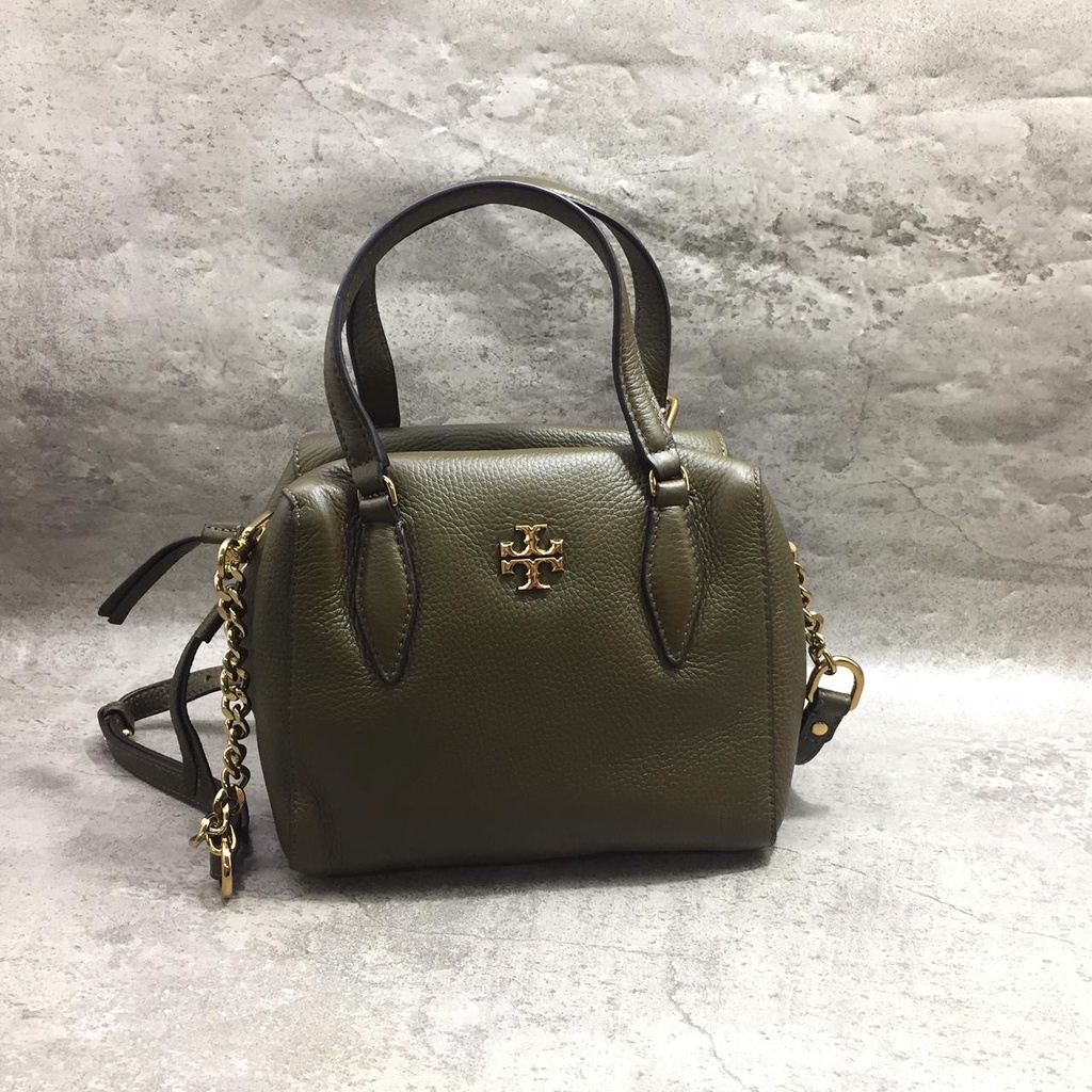 TORY BURCH Kira Pebbled Small Satchel
