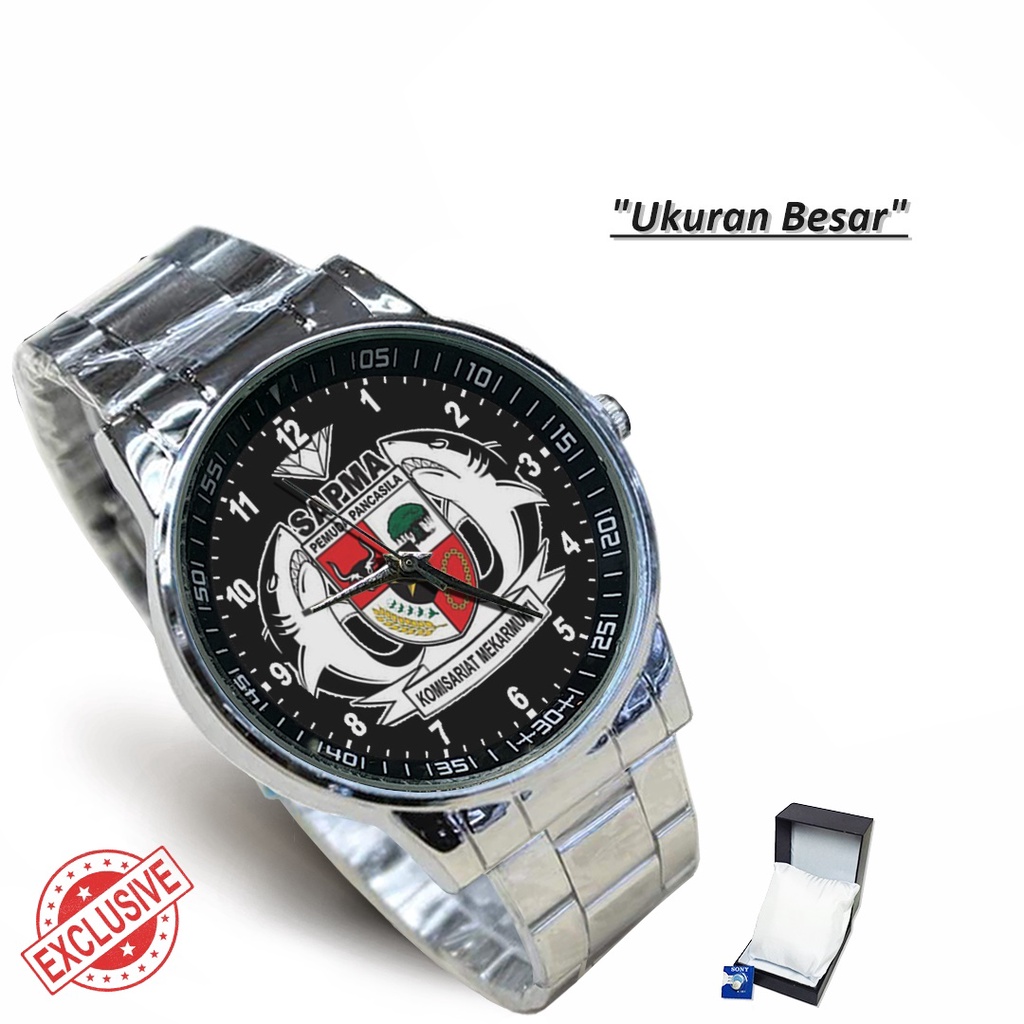 Jam Tangan Rantai Couple SAPMA PEMUDA PANCASILA (Awesome)