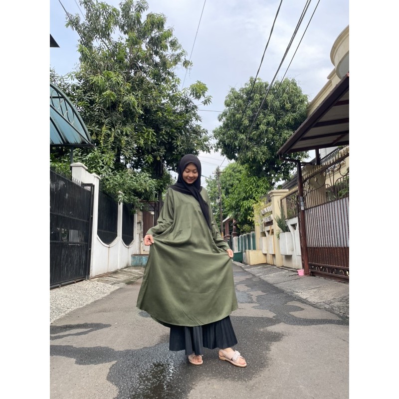 Long Tunik/Semi Dress/Gamis Jumbo