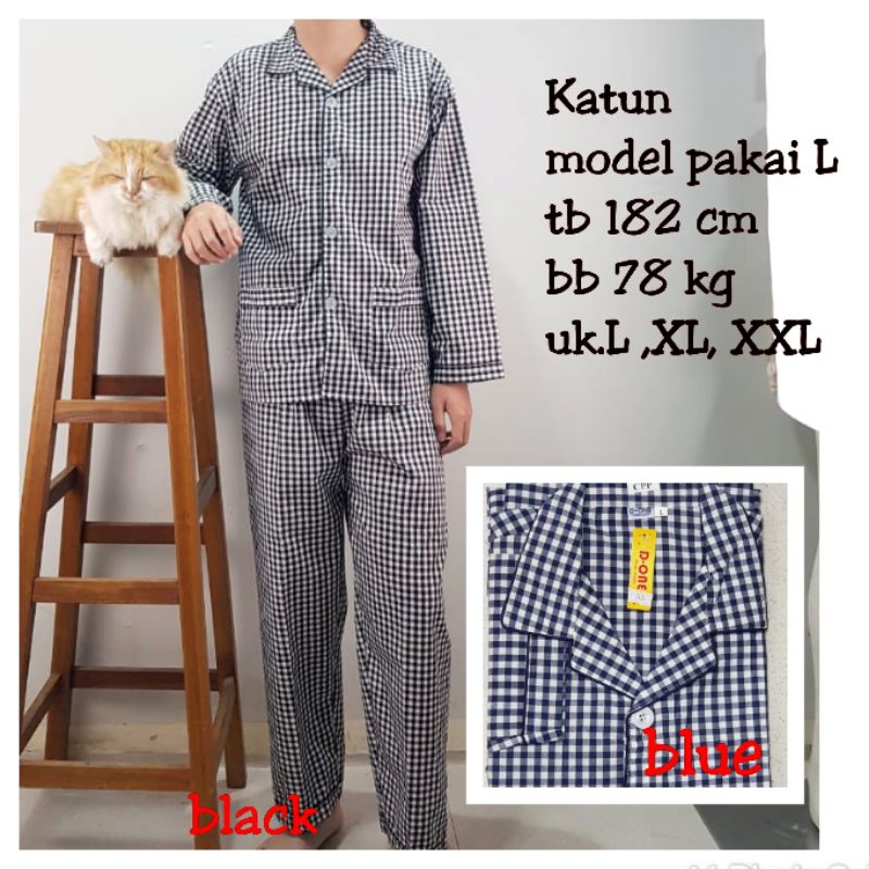 Piyama pp baju tidur pria 1954