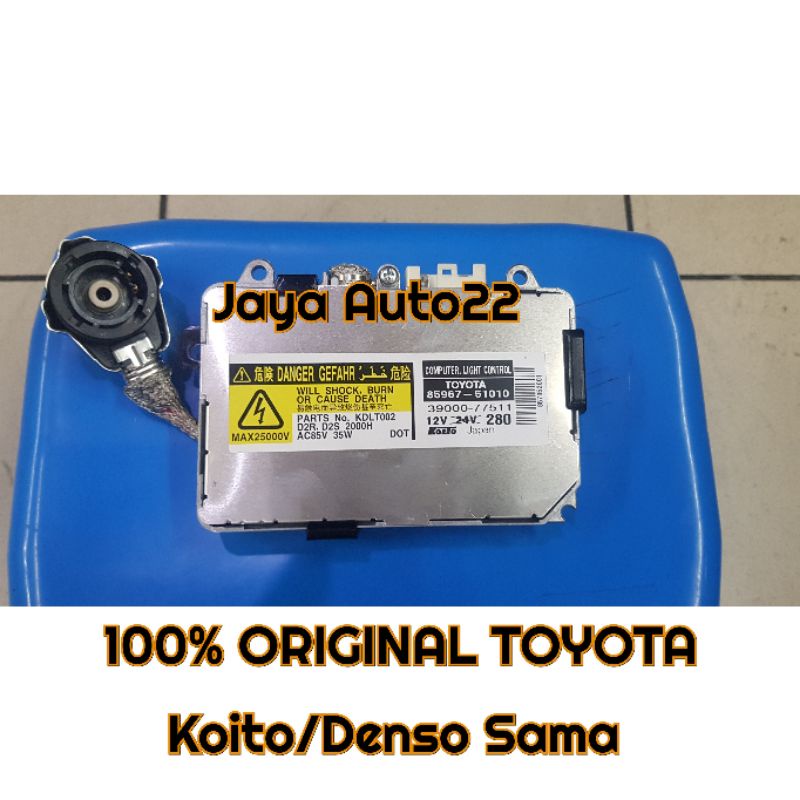 Ballast-Balast-Ballas-Balas Hid D2R-D2S Headlamp-Head Lamp-Lampu Depan Toyota Alphard Type-Tipe ASG-