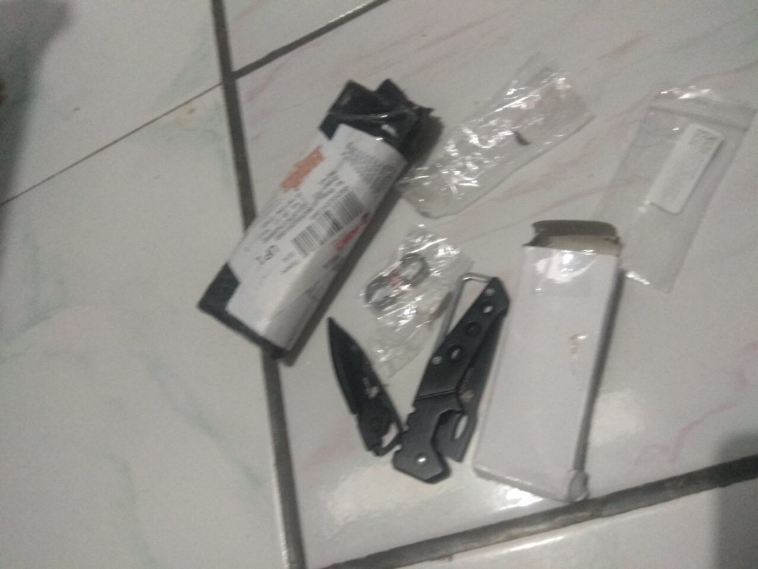 Knifezer Pisau Dapur Lipat Mini Serbaguna W46