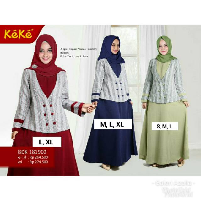 SALE  Gamis Keke GDK 181902