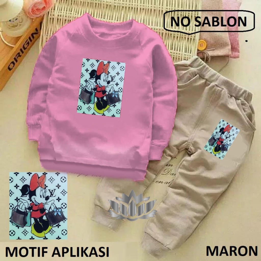 BO - SETELAN MICKEY SHOP / FASHION ANAK-ANAK / SETELAN ANAK-ANAK/ PAKAIAN ANAK IMPORT