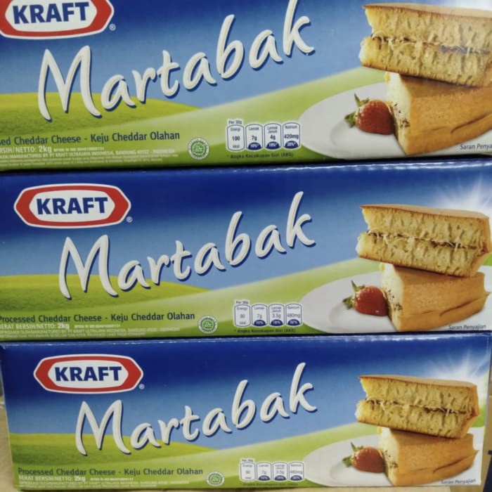 

Keju- Keju Kraft Martabak Kemasan 2Kg -Keju.