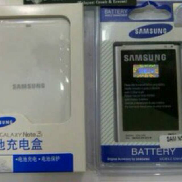 Batre/baterai ORIGINAL SAMSUNG NOTE 3+DESKTOP CHARGER SAMSUNG NOTE 3#ORIGINAL PRODUK