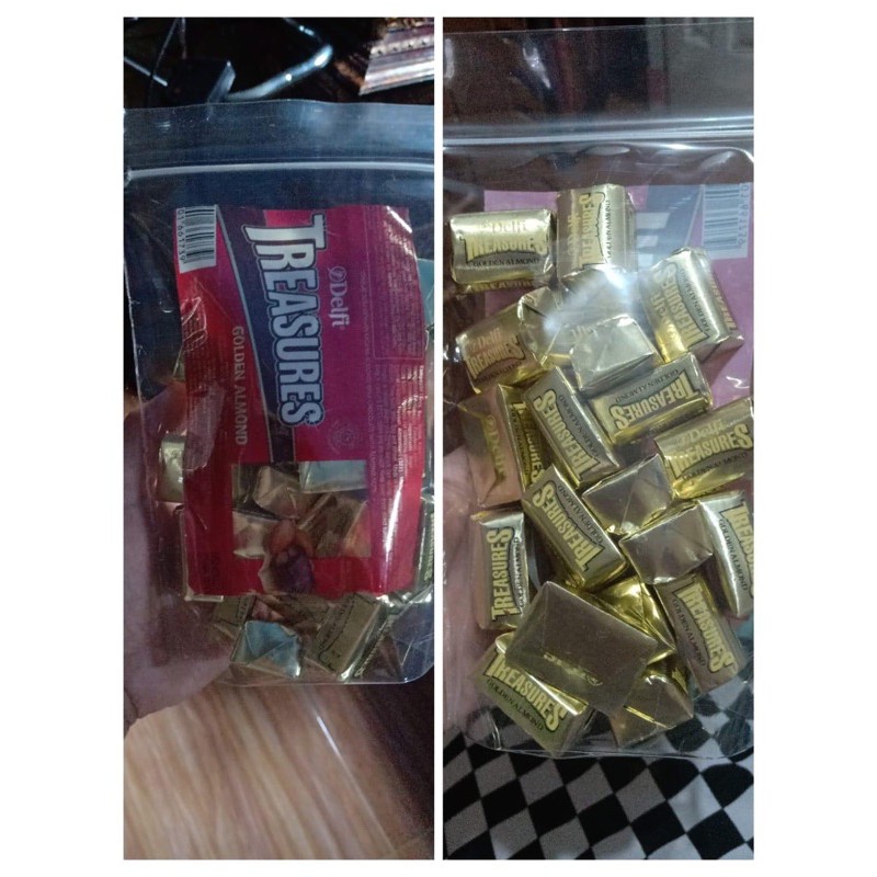 

Delfi Treasures Golden Almond kemasan 250g-1kg