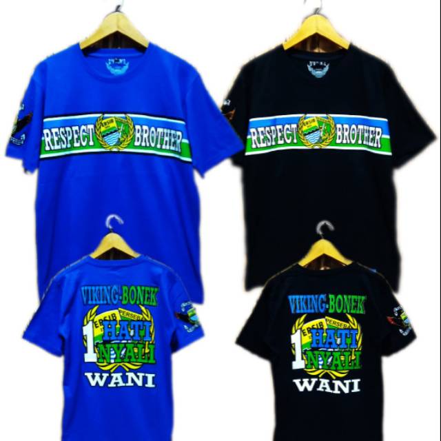 Kaos persebaya Persib original Bonek Viking satu hati