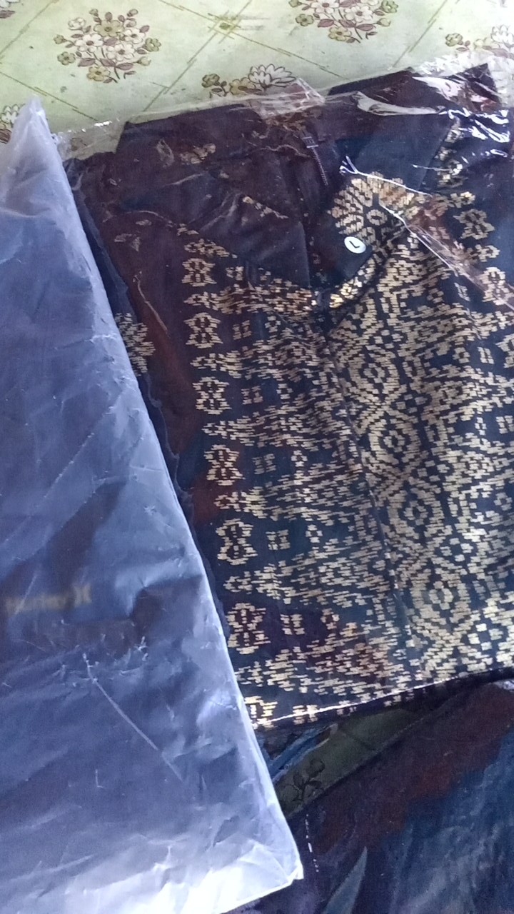 Tunik Batik Wanita Motif Prada Matahari