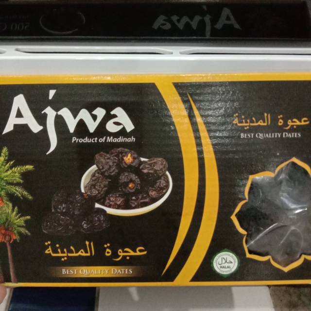 

Kurma ajwa/kurma nabi premium dates 1kg