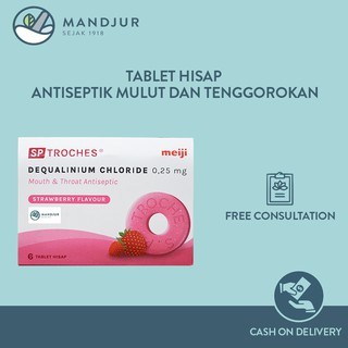 Fg Troches Meiji Tablet Hisap Radang Tenggorokan Shopee Indonesia