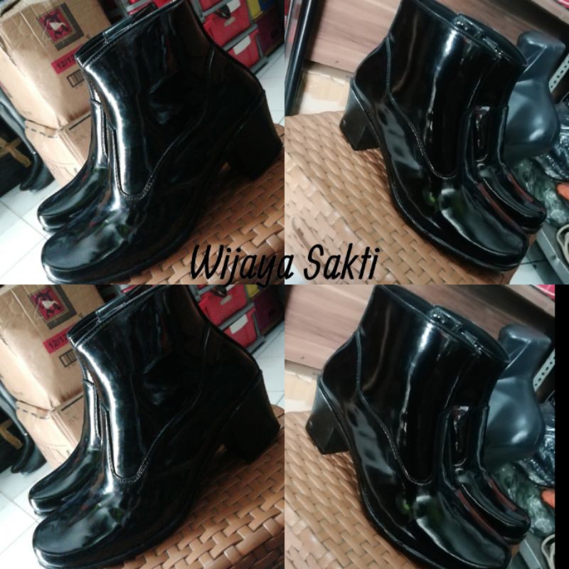 Sepatu pdh wanita sepatu pdh kilat pdh TNI pdh polri Sepatu Kulit sintetis kilap Sepatu secwan