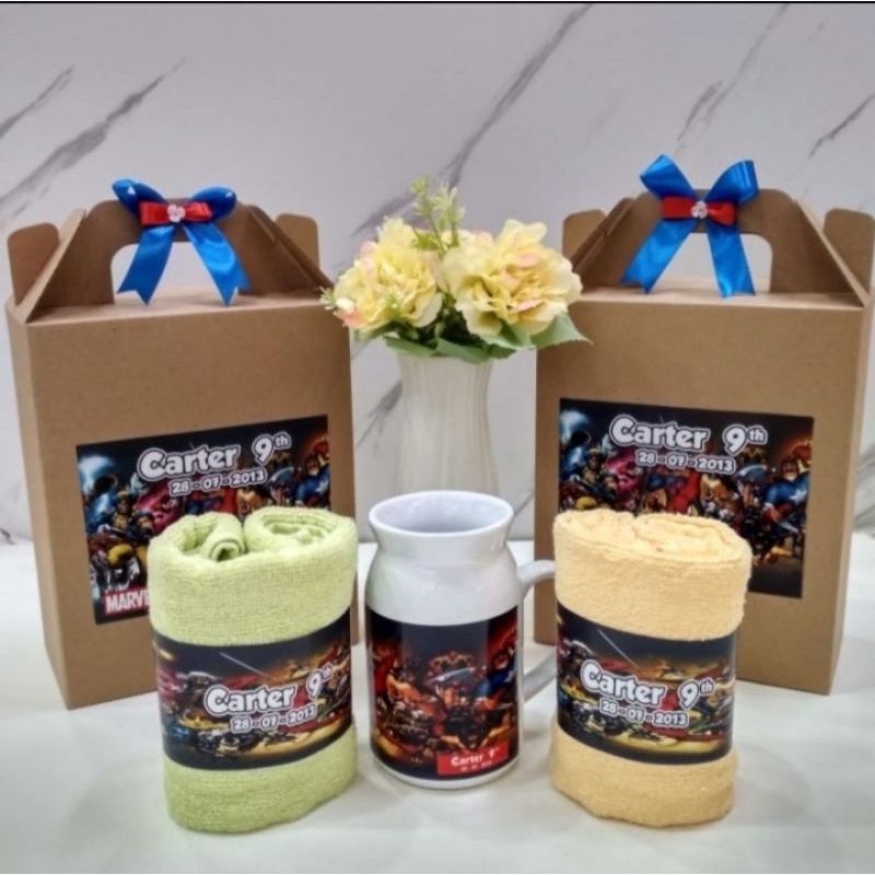 Souvenir ulangtahun/hampers aqiqah/baby one month/4 bulanan/7bulanan