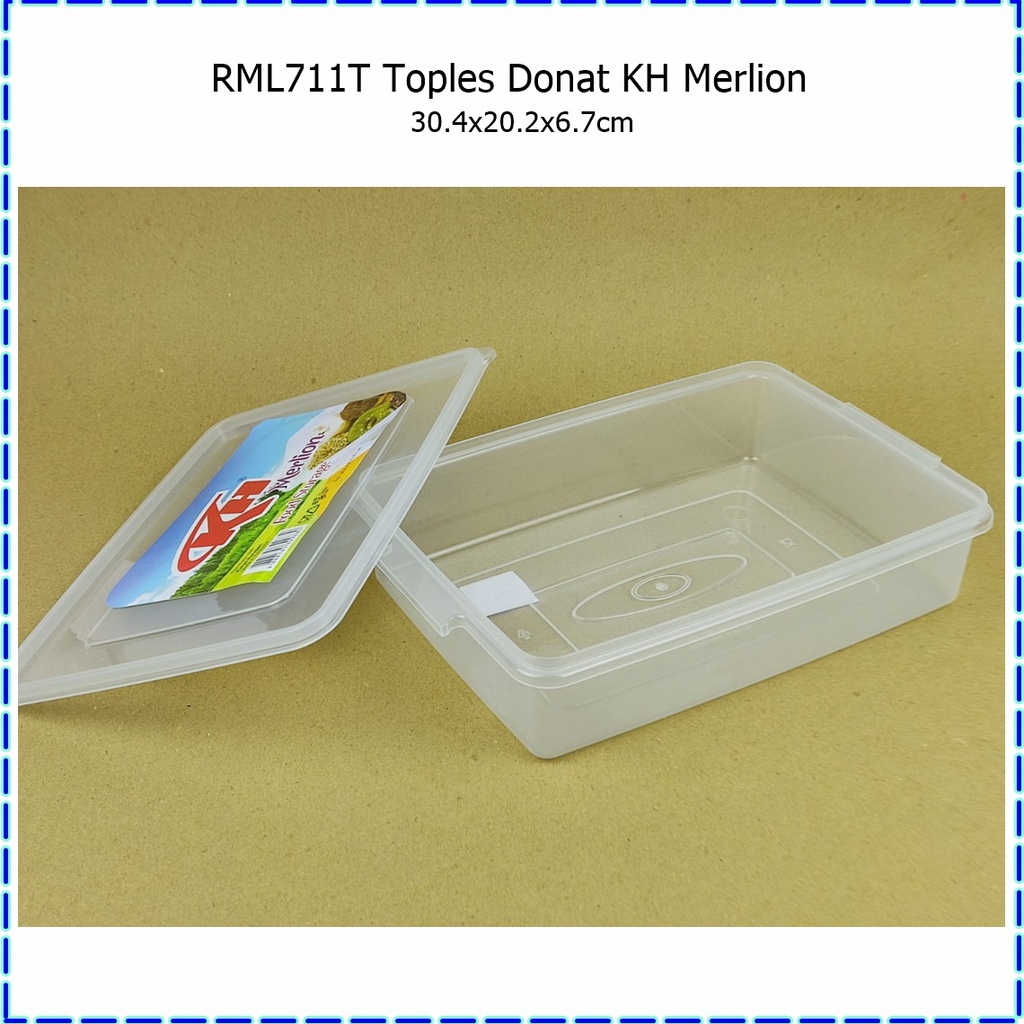 RML711T Tempat Donat/Toples Donat/Toples Penyimpanan KH Merlion