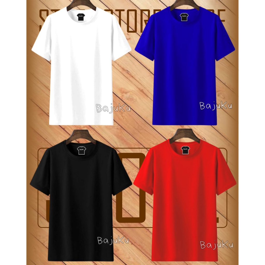 Jual Kaos Oblong Polos Kaos Polos Kaos Polos Dewasa Kaos Oblong