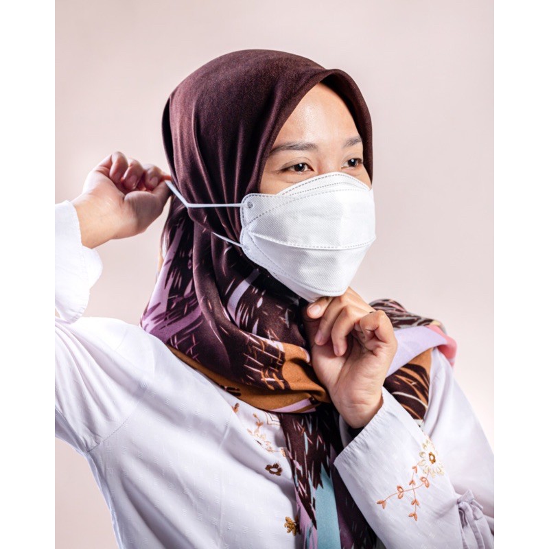 Masker Headloop 4ply//surgical mask//Headloop evo//Hijab Mask