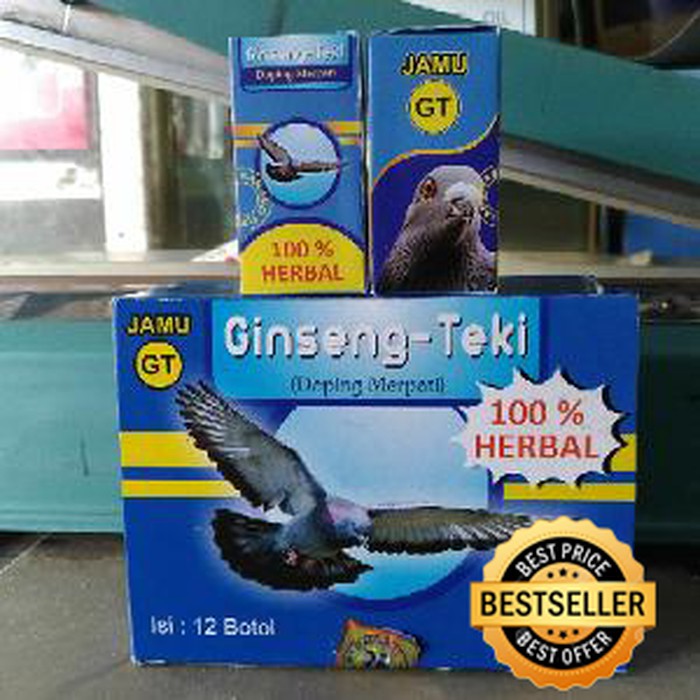 

Jamu Merpati Ginseng Teki - ju173