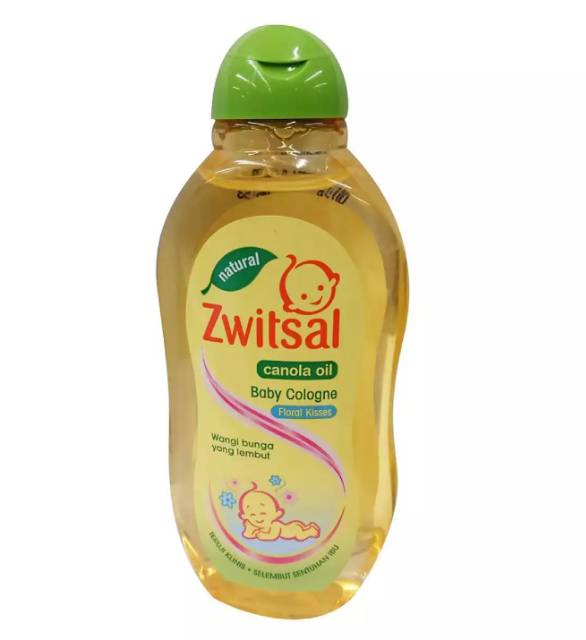 Zwitsal Baby Cologne Natural Floral Kisses / Soft Touch 100ml
