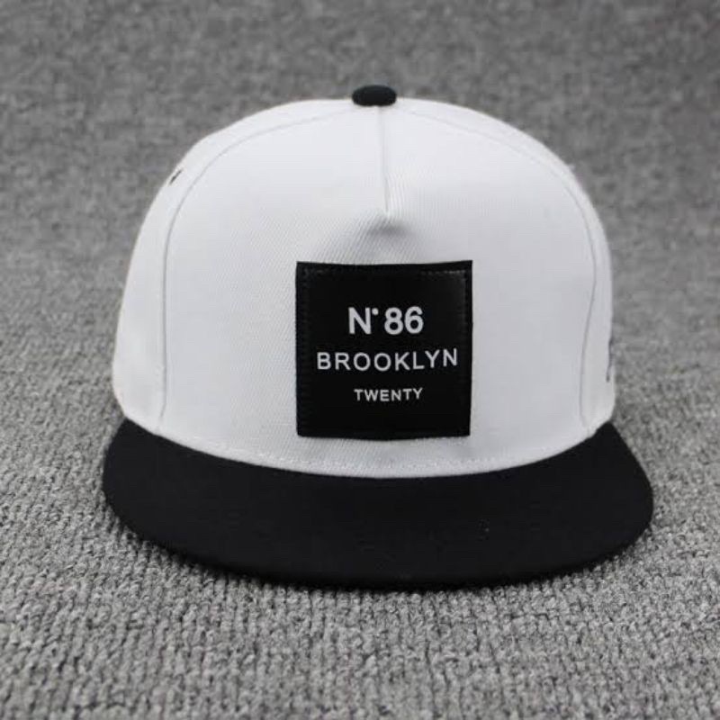 PROMO TOPI SNAPBACK N86 Brooklyn Twenty / topi snapback pria distro original / Topi Pria