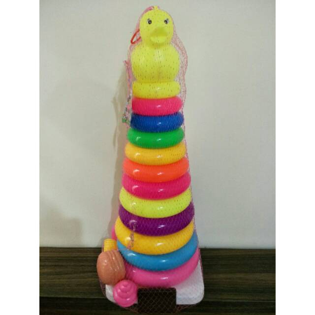 Mainan Ring Donat Jumbo 12 Susun