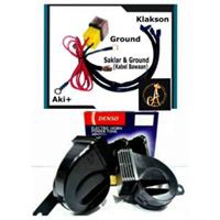 KLAKSON DENSO KEONG WATERPROOF PAKET RILEY +KABEL SET