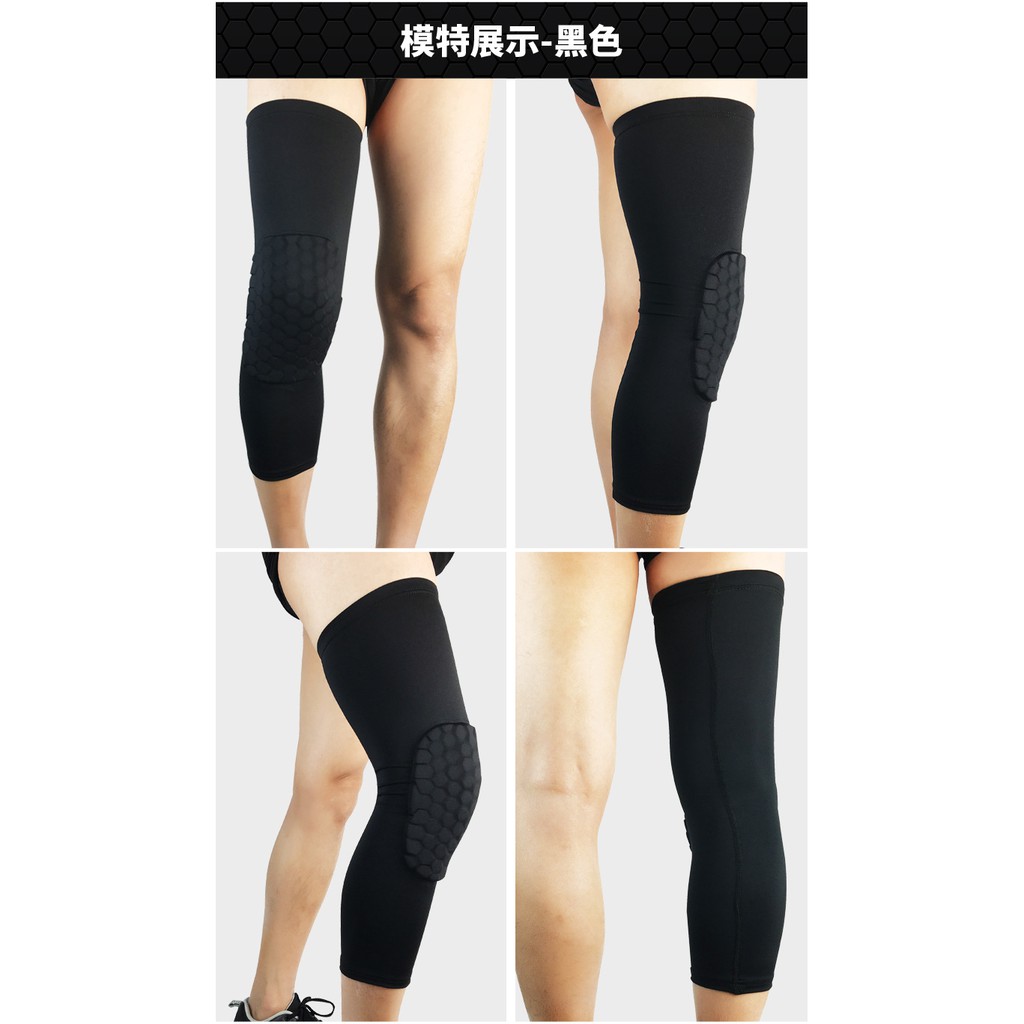 LEG SLEEVE LEGPAD KNEE PAD HEXAPAD PANJANG PENDEK  LEGSLEEVE PADDED HONEYCOMB  COMBAT KAKI