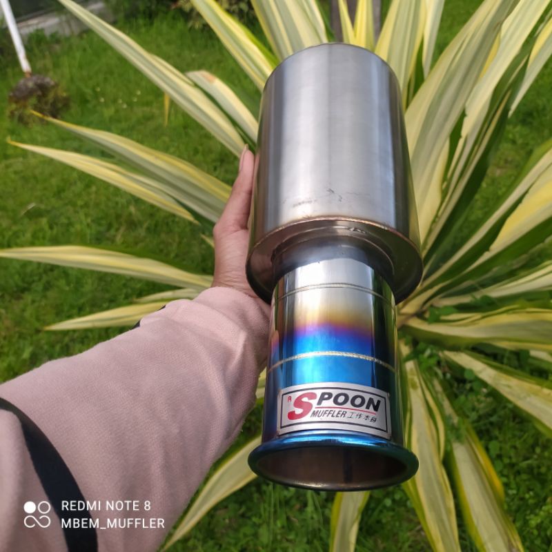 Knalpot mobil Spoon sport, suara bass gahar
